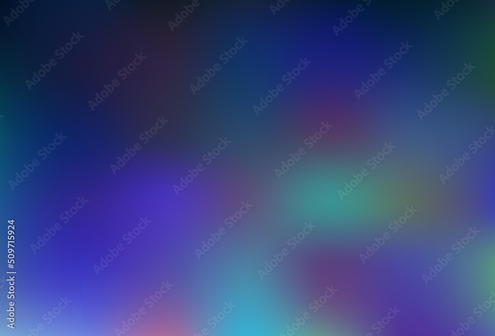 Light BLUE vector abstract blurred template.