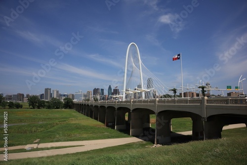 Foto Ronald Kirk Bridge in Dallas, Texas