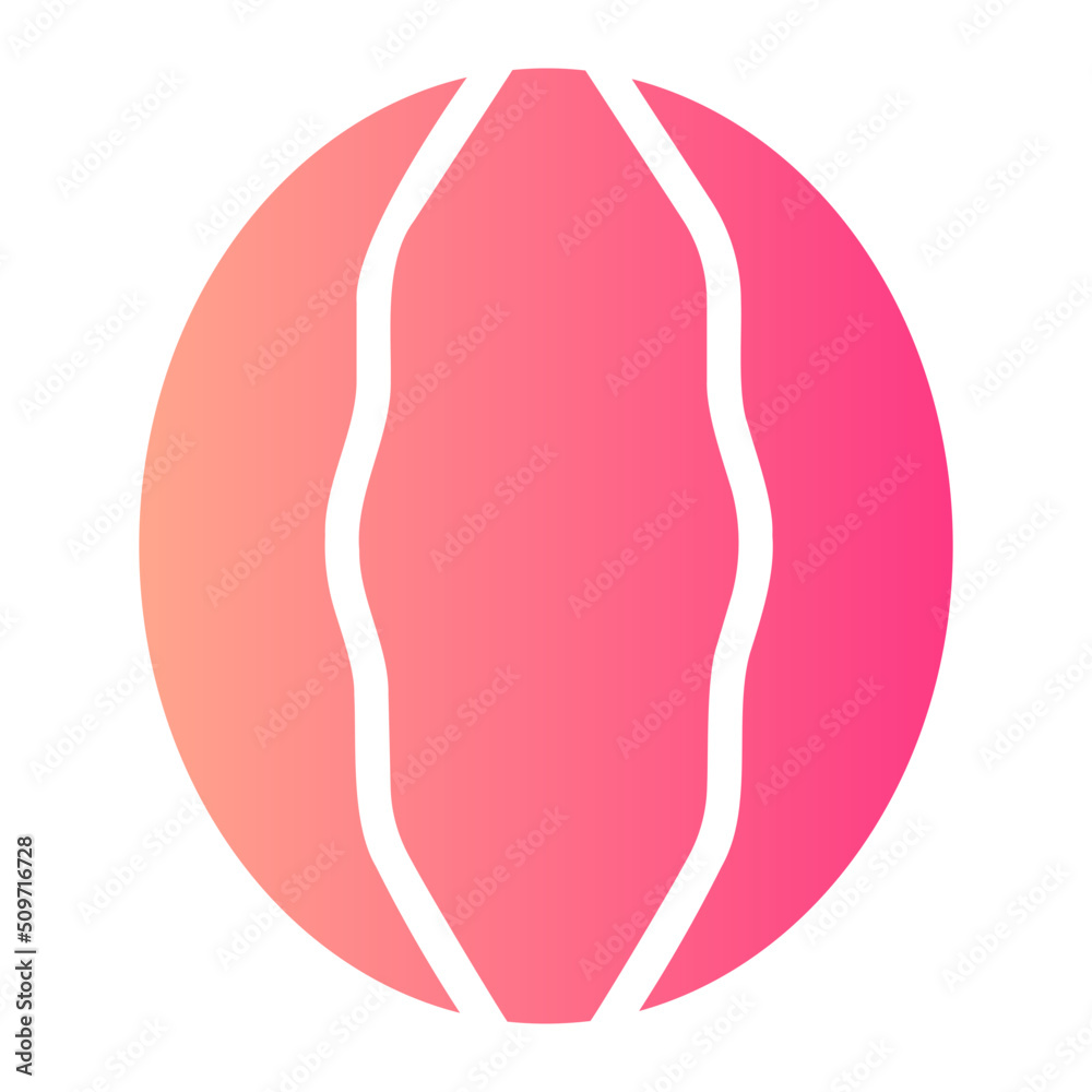 watermelon gradient icon watermelon gradient icon