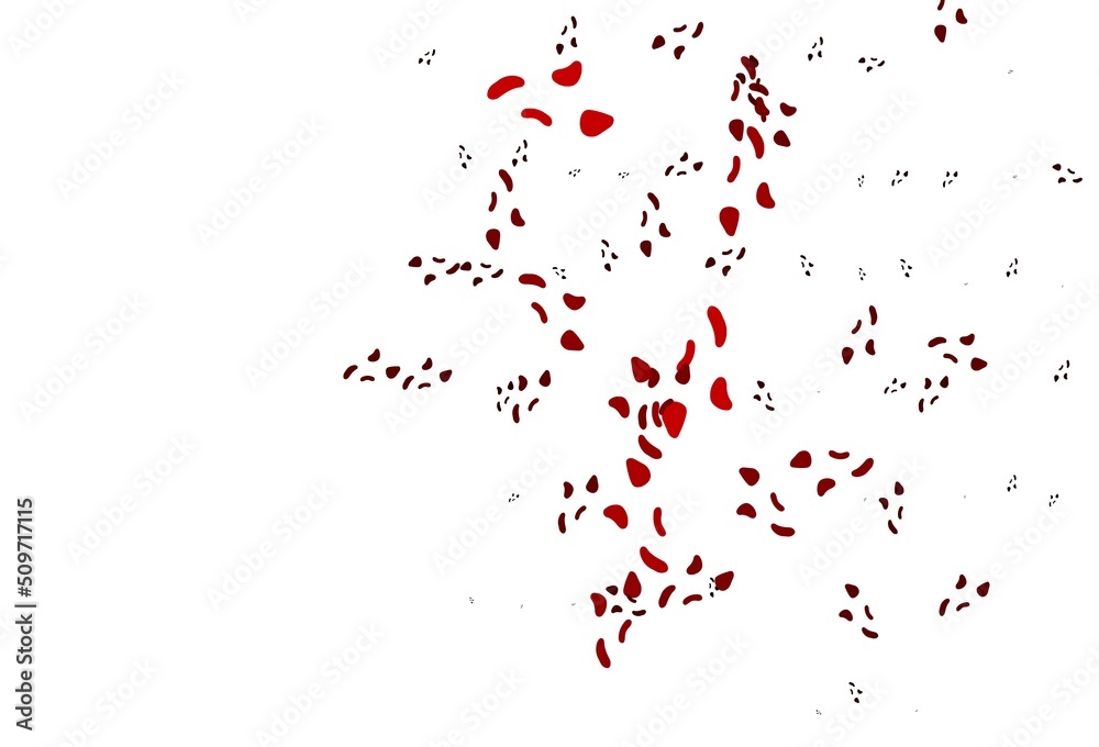 Light Red vector backdrop with abstract shapes. Light Red vector backdrop with abstract shapes.