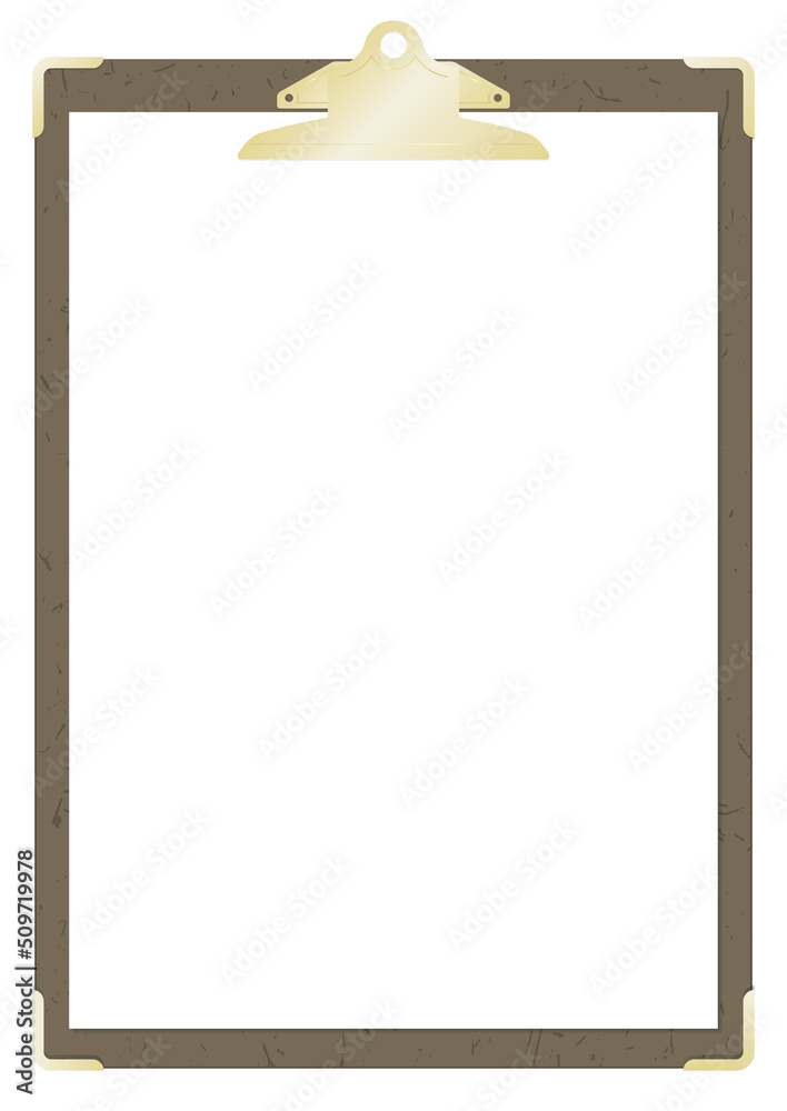 Fototapeta premium バインダー クリップボード B5判タテ B