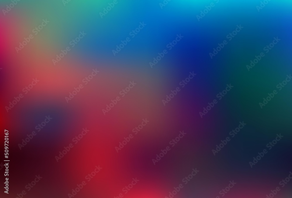Dark Blue, Red vector bokeh pattern. Dark Blue, Red vector bokeh pattern.
