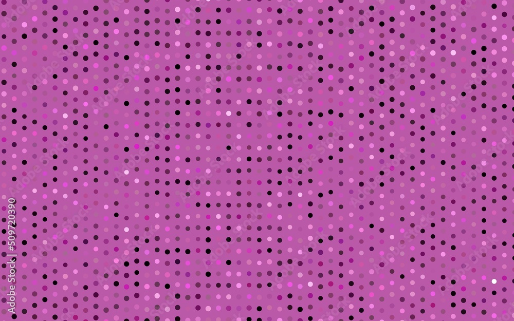 Dark Purple vector texture with disks.