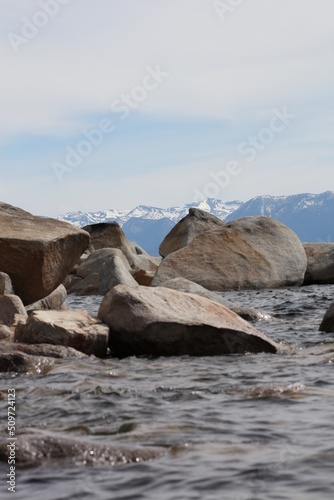 Rocks and mountains