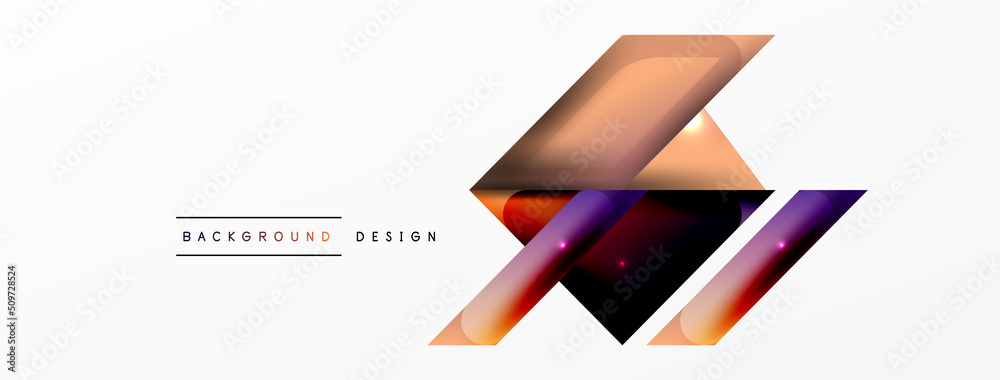 Abstract background. Simple color geometric shapes composition with 3d effect, lights and shadows. Vector Illustration For Wallpaper, Banner, Background, Card, Book Illustration, landing page Abstract background. Simple color geometric shapes composition with 3d effect, lights and shadows. Vector Illustration For Wallpaper, Banner, Background, Card, Book Illustration, landing page