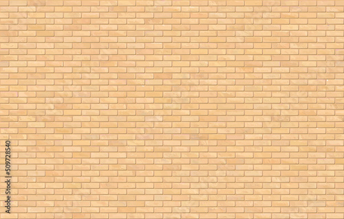 Beautiful brown block brick wall seamless pattern texture background