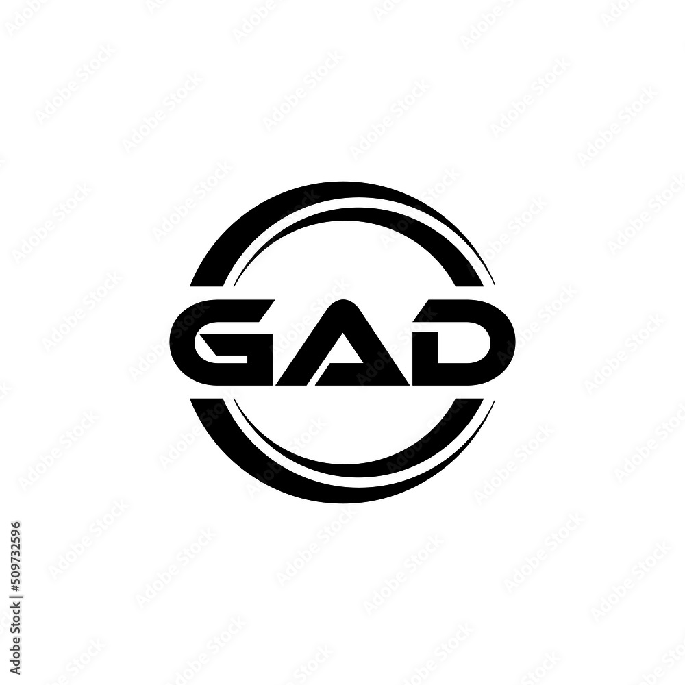 GAD letter logo design with white background in illustrator, vector logo modern alphabet font overlap style. calligraphy designs for logo, Poster, Invitation, etc. GAD letter logo design with white background in illustrator, vector logo modern alphabet font overlap style. calligraphy designs for logo, Poster, Invitation, etc.