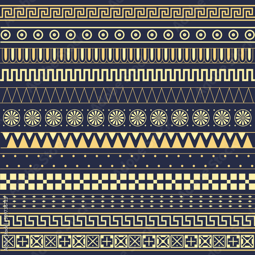 Traditional Ancient Greek Patterns / Ai Illustrator  Vector Models Files