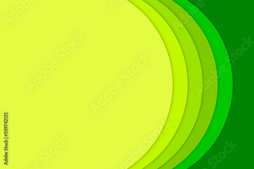 abstract green arc background