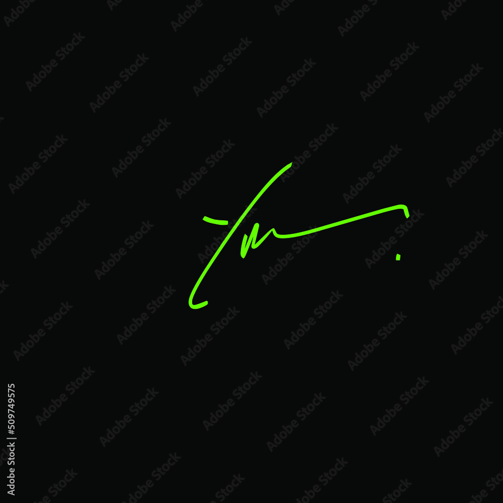 Initial Letter Yn handwriting logo hand drawn template vector Initial Letter Yn handwriting logo hand drawn template vector