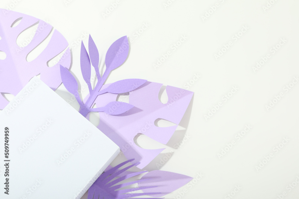 Composition with podium for your design and advertising Composition with podium for your design and advertising
