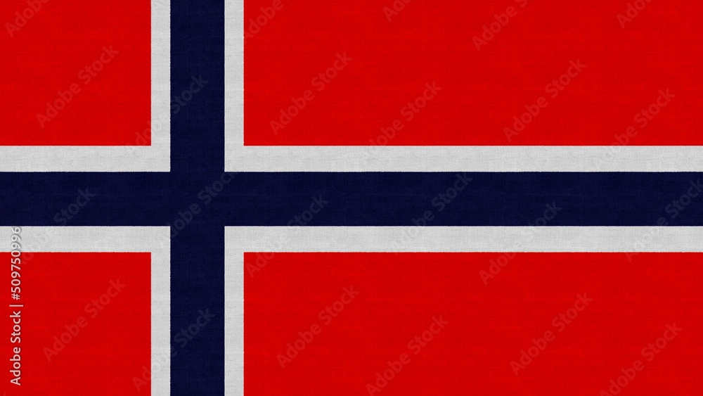 Foto Norway cloth flag 4k