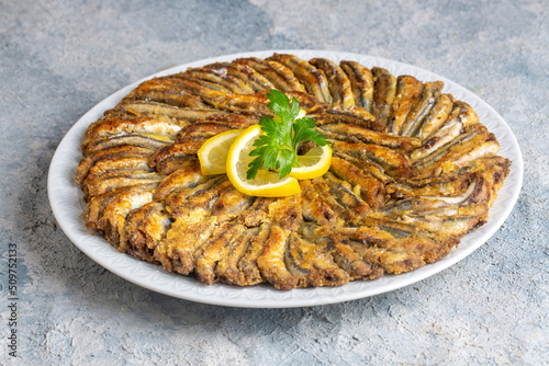 Fried Anchovies (Turkish Na...