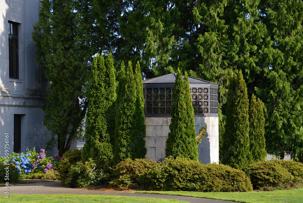 State Capitol Park in Olympia, Washington