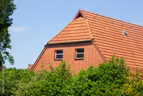 Einfamilienhaus, Wohngebäude, Rehden, Niedersachsen, Deutschland