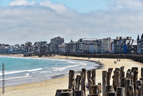 Frankreich - Bretagne - Saint-Malo - Strand