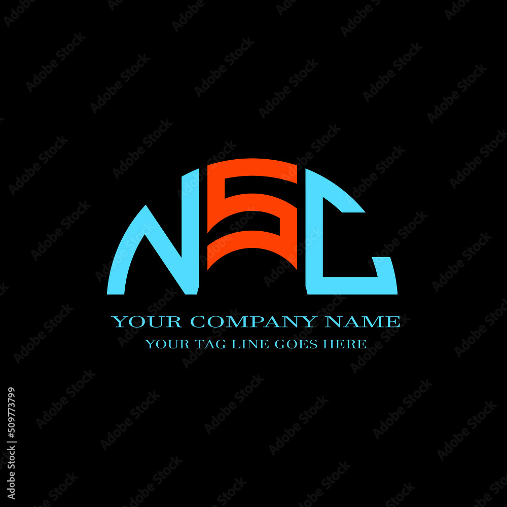 NSC Logo Design, Inspiration for a Unique Identity. Modern Elegance and  Creative Design. Watermark Your Success with the Striking this Logo.  27426056 Vector Art at Vecteezy