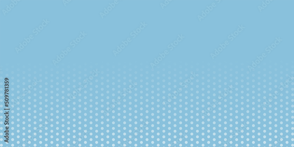 Blue background with dots. Vector illustration.  - obrazy, fototapety, plakaty 