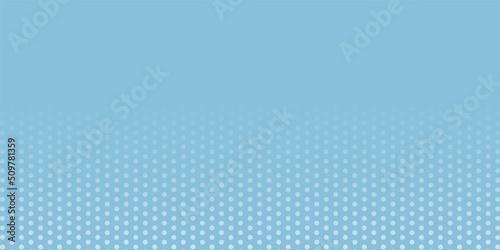 Blue background with dots. Vector illustration. 