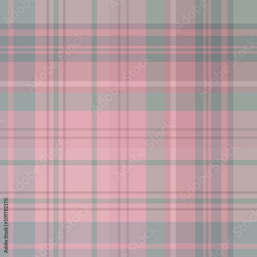 Seamless pattern in marvellous gray and pink colors for plaid, fabric, textile, clothes, tablecloth and other things. Vector image.