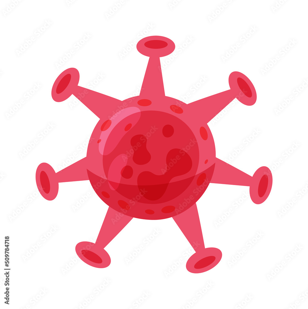 Virus Bacteria. Germ Icon. Vector illustration Virus Bacteria. Germ Icon. Vector illustration