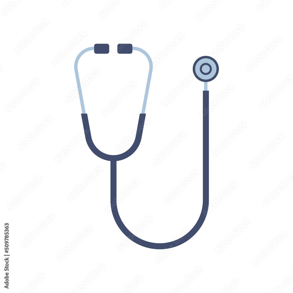 Vector illustration of stethoscope. Suitable for social media post, medical content, poster, banner, or video editing needs Vector illustration of stethoscope. Suitable for social media post, medical content, poster, banner, or video editing needs