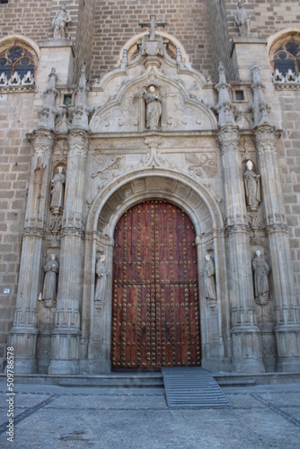 Portada de San Juan de los Reyes  Toledo  Espa  a
