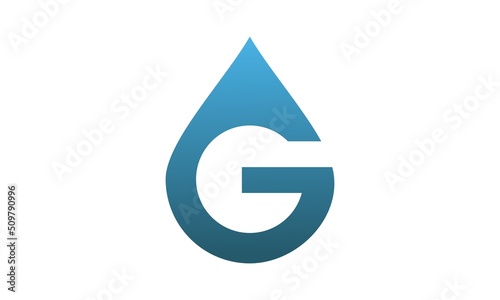 G water drop logo letter Free Download G water drop logo letter - GFXLoad