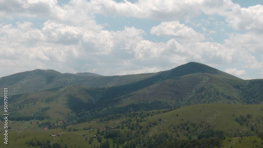 Zlatibor's mountains and hills (Serbia)