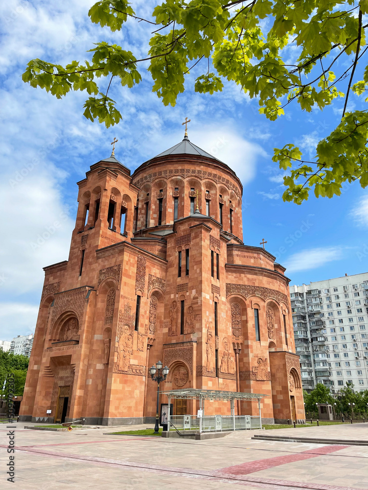 Temple Complex Cathedral of the Armenian Apostolic Church in Moscow