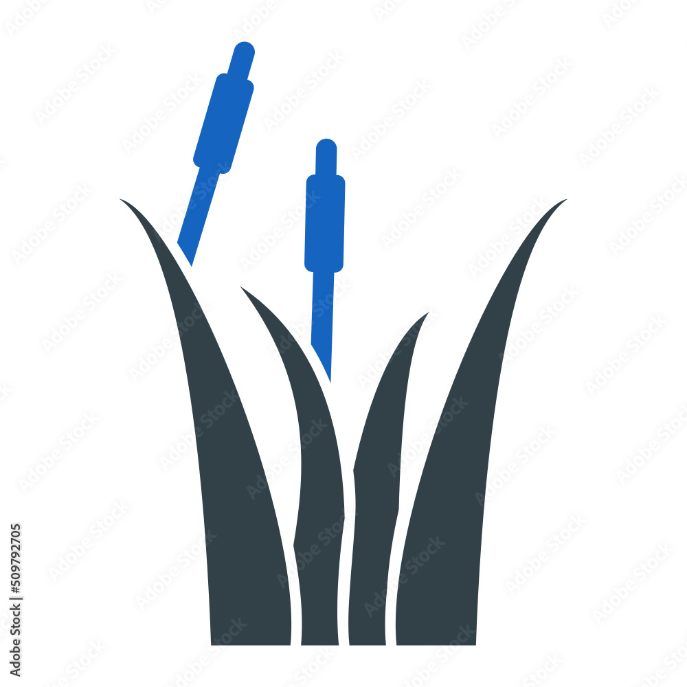 Obraz premium Reeds Icon Design
