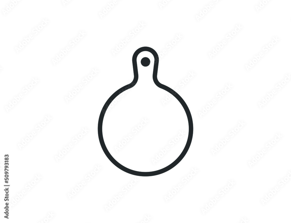 Cutting board icon vector. Simple design on white background. eps 10. Cutting board icon vector. Simple design on white background. eps 10.