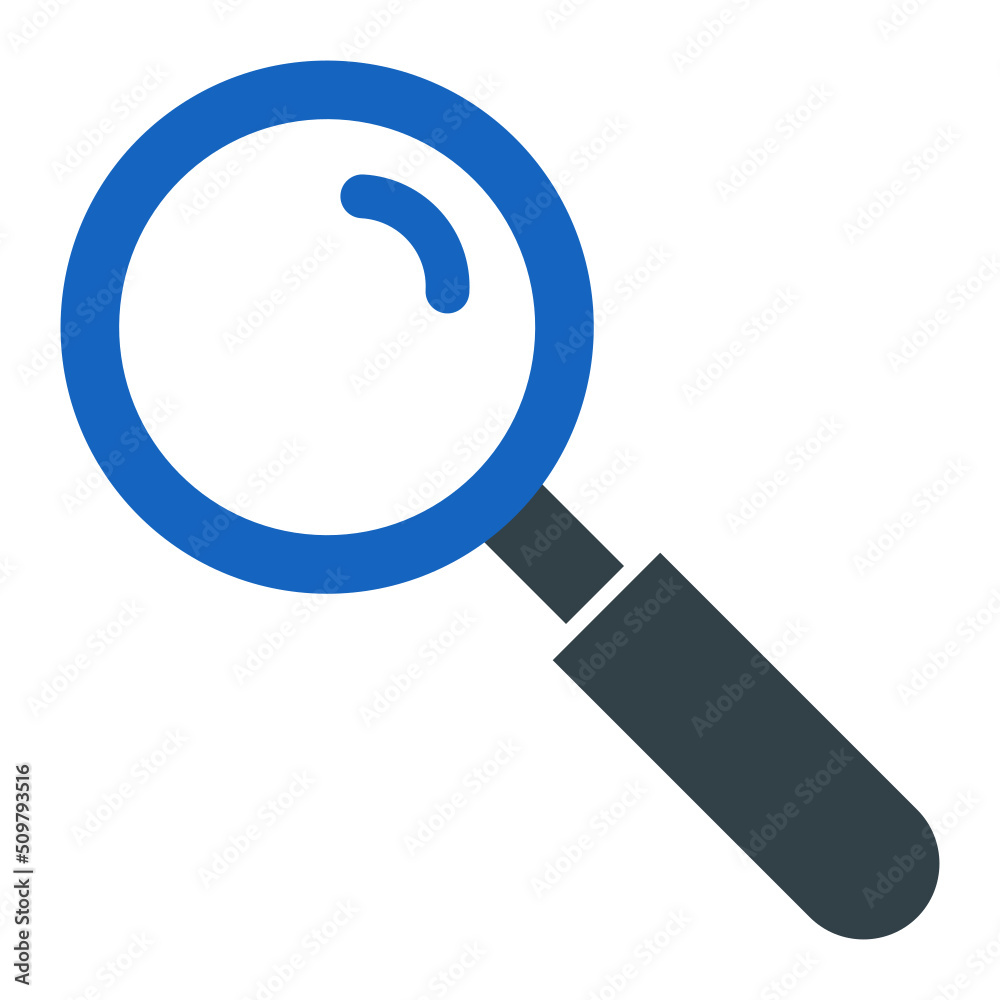 Magnifying glass Icon Design Magnifying glass Icon Design