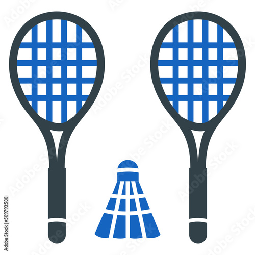 Badminton Icon Design