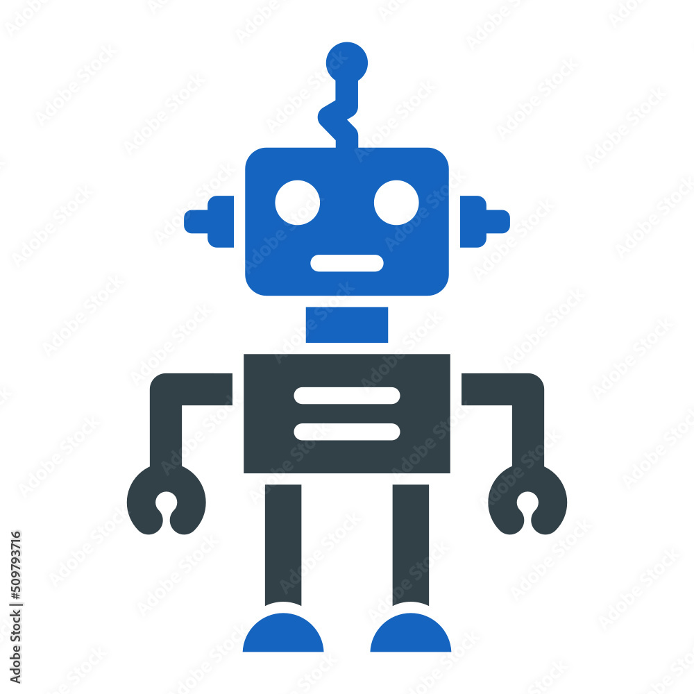 Robot Icon Design Robot Icon Design