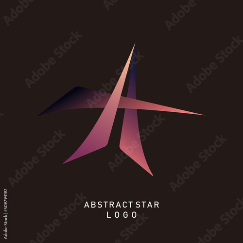 Abstract creative logo concept illustration.