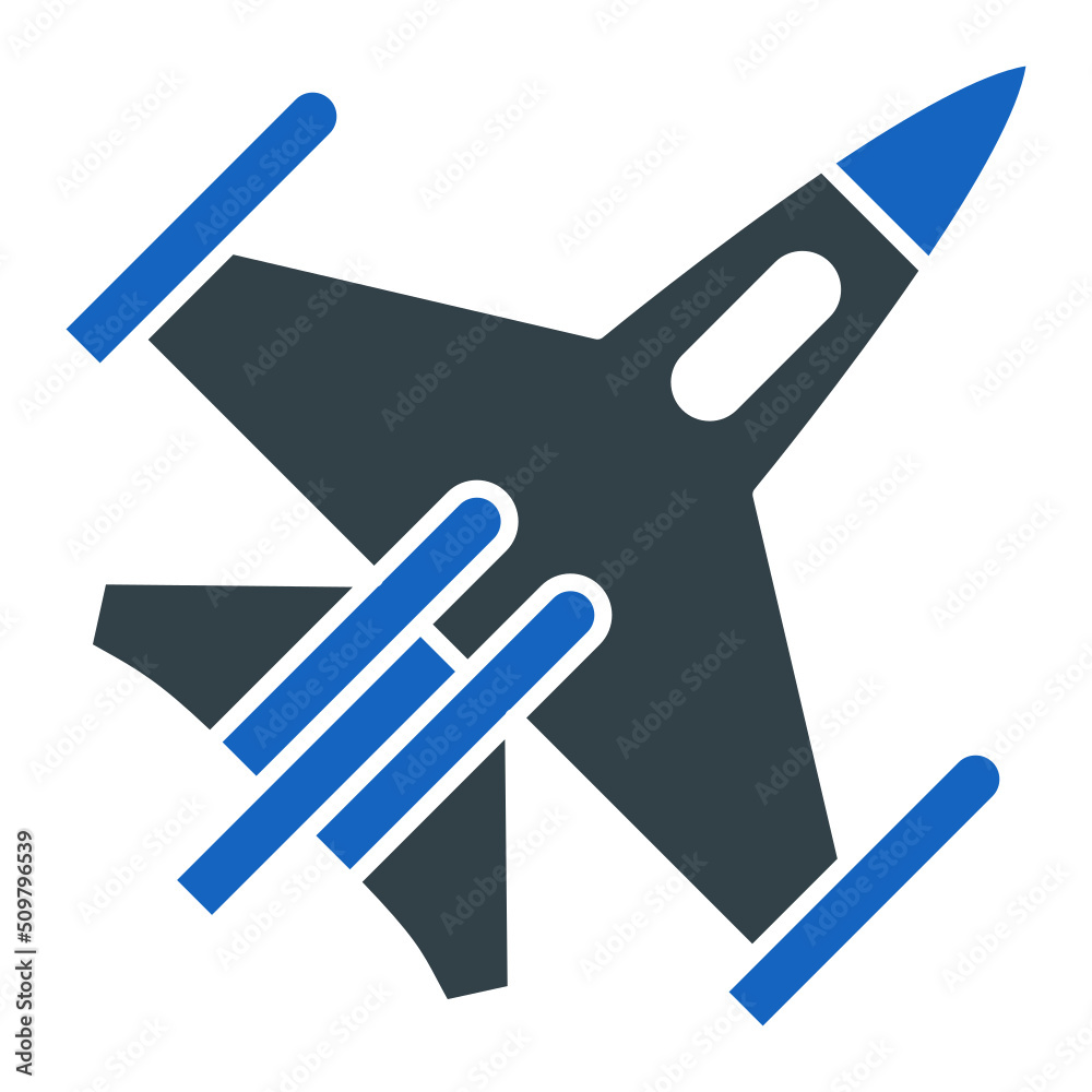 Fighter Jet Icon Design Fighter Jet Icon Design