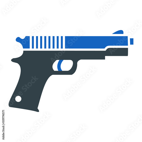 Pistol Icon Design
