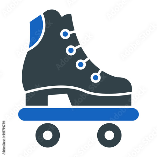 Roller Skates Icon Design