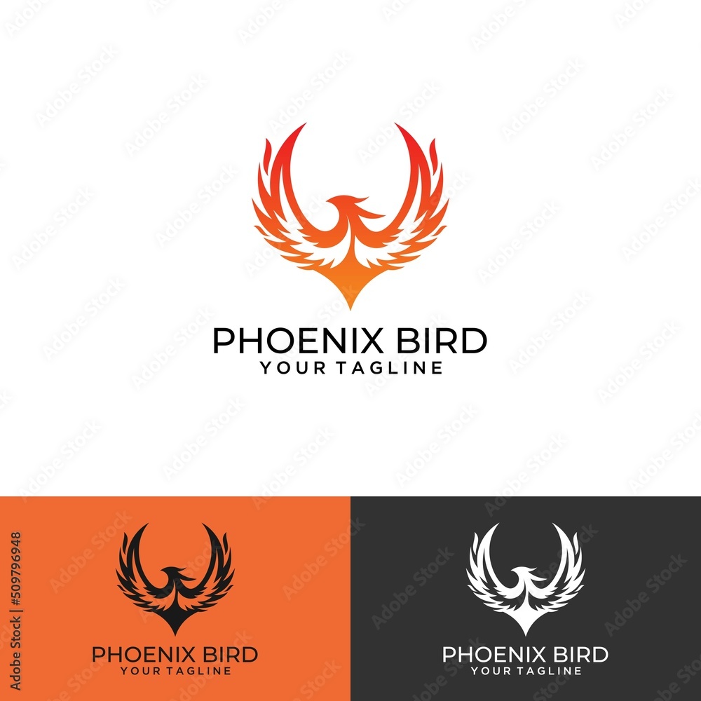 Phoenix Bird Fire Logo Phoenix Bird Fire Logo