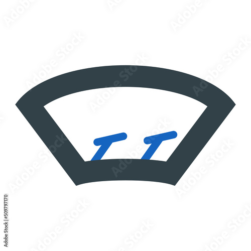 Wind screen Icon Design