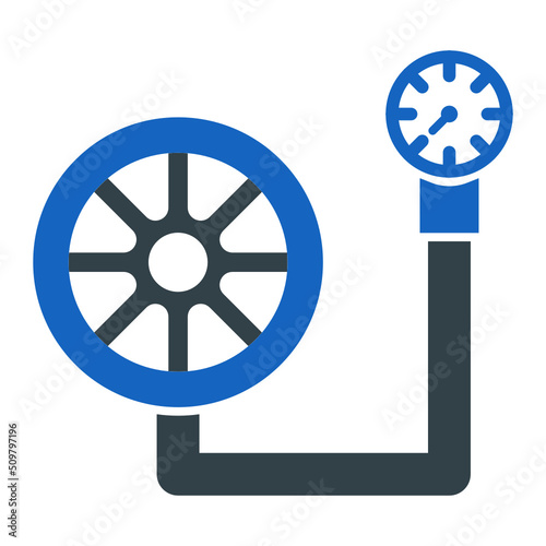 Tire Meter Icon Design