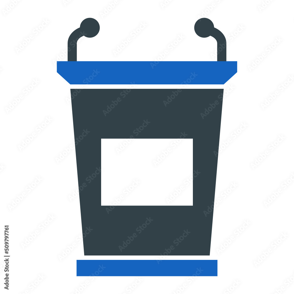 Lectern Icon Design