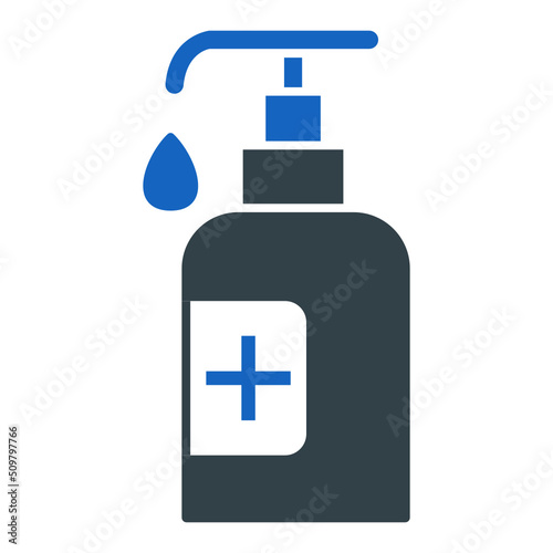 Hand Sanitizer Icon Design