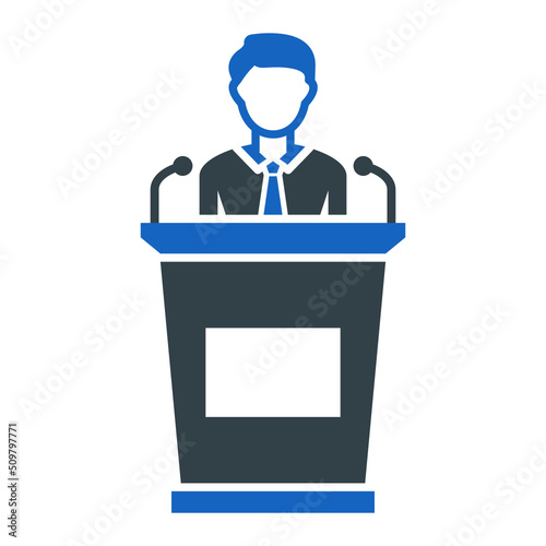 Leader Icon Design