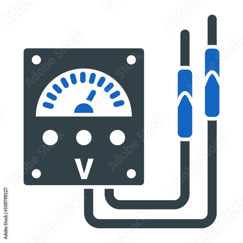 Voltmeter Icon Design