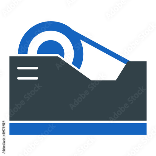 Tape Dispenser Icon Design