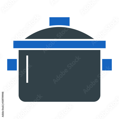 Cooking Pot Icon Design