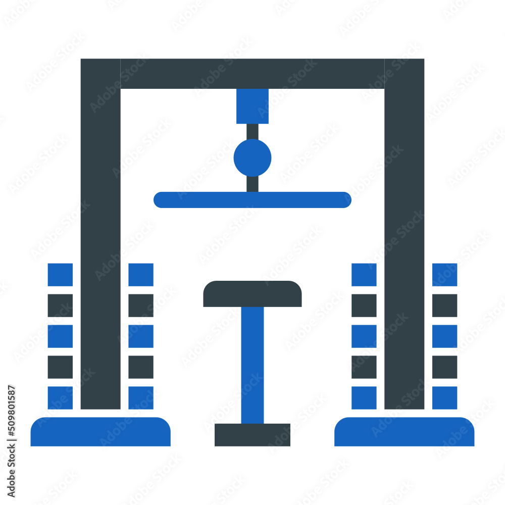 Pulley Machine Icon Design Pulley Machine Icon Design