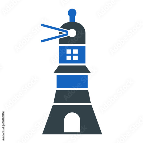 Lighthouse Icon Design © Muhammad